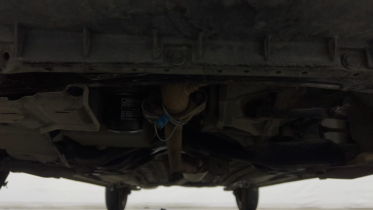 Used 2018 Maruti Suzuki Celerio VXi CNG Cng Manual extra FRONT LEFT UNDERBODY VIEW