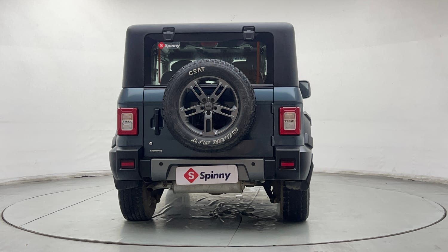 Used 2022 mahindra Thar LX Hard Top Petrol AT 4WD Petrol Automatic exterior BACK VIEW