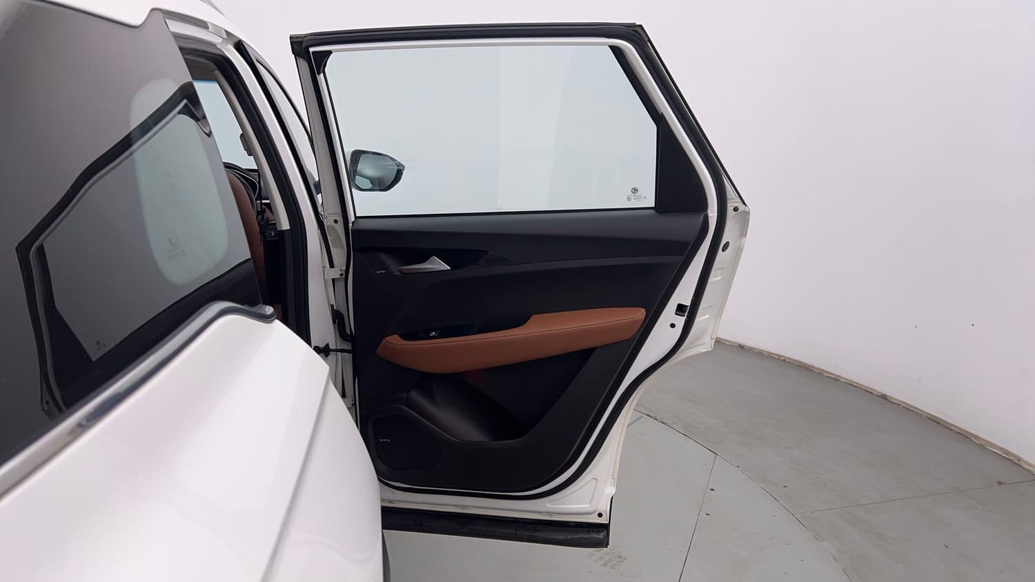 Used 2023 MG Motors Hector Plus Sharp 2.0 Diesel Turbo MT 6-STR Diesel Manual interior RIGHT REAR DOOR OPEN VIEW