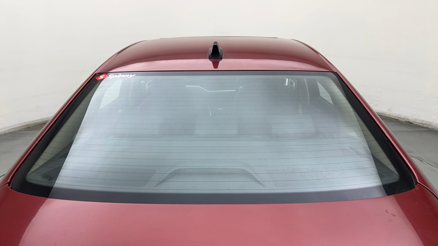 Used 2023 Volkswagen Virtus Topline 1.0 TSI MT Petrol Manual exterior BACK WINDSHIELD VIEW