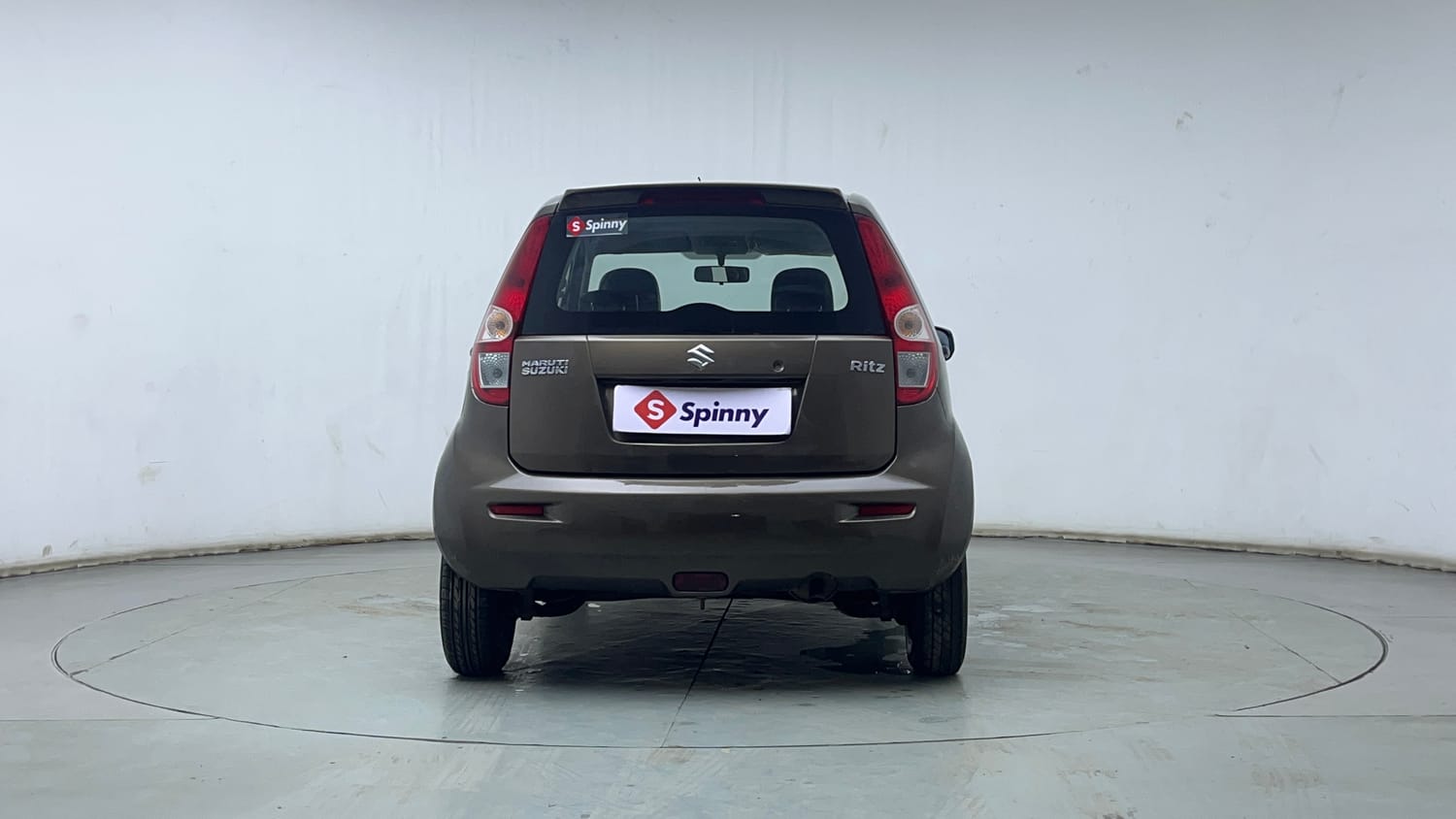 Used 2015 Maruti Suzuki Ritz Vxi BS-IV Petrol Manual exterior BACK VIEW