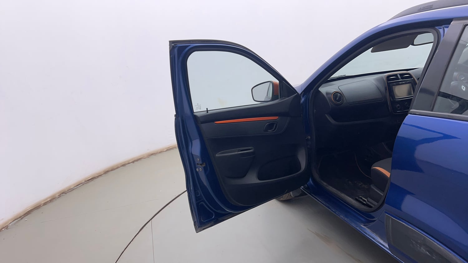 Used 2017 Renault Kwid CLIMBER 1.0 Petrol Manual interior LEFT FRONT DOOR OPEN VIEW