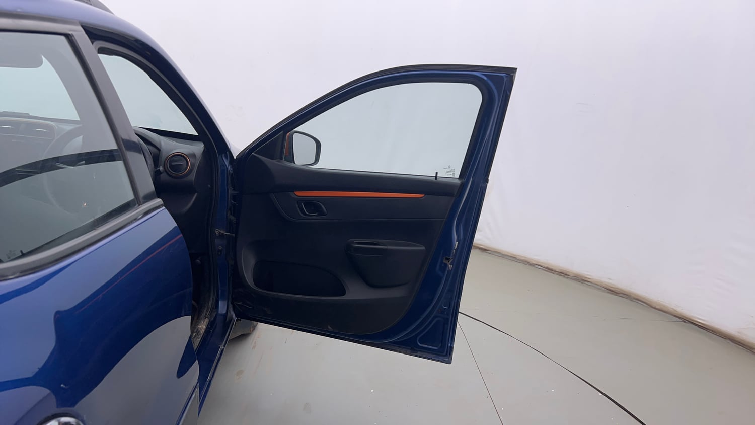 Used 2017 Renault Kwid CLIMBER 1.0 Petrol Manual interior RIGHT FRONT DOOR OPEN VIEW