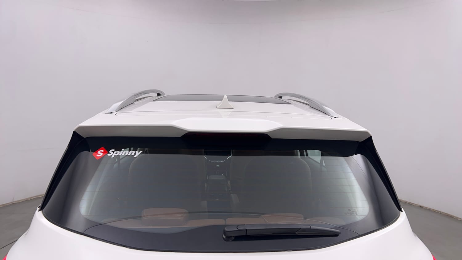 Used 2023 MG Motors Hector Plus Sharp 2.0 Diesel Turbo MT 6-STR Diesel Manual exterior BACK WINDSHIELD VIEW