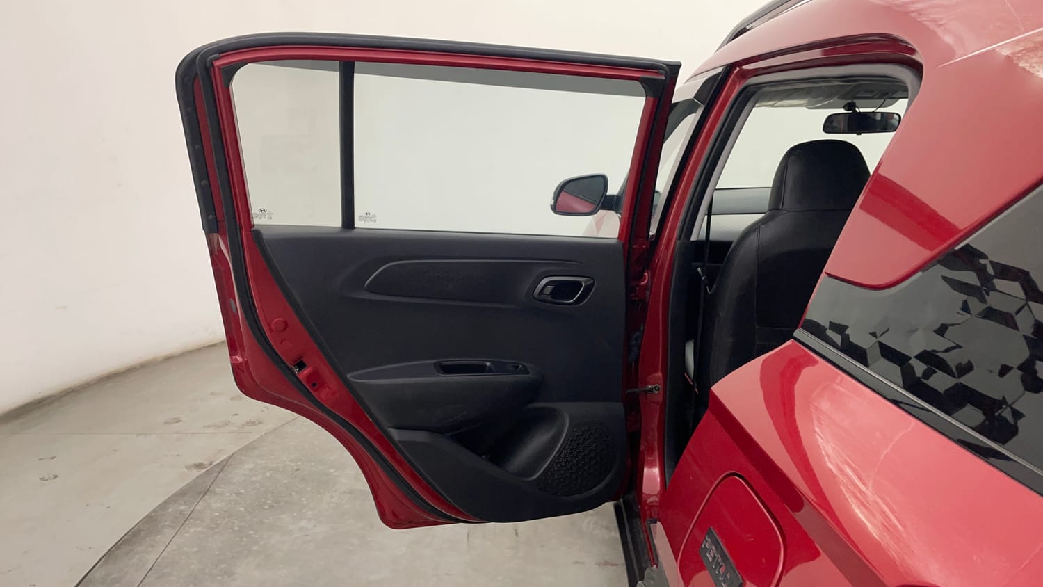 Used 2024 Hyundai Exter SX (O) 1.2 AMT Petrol Automatic interior LEFT REAR DOOR OPEN VIEW