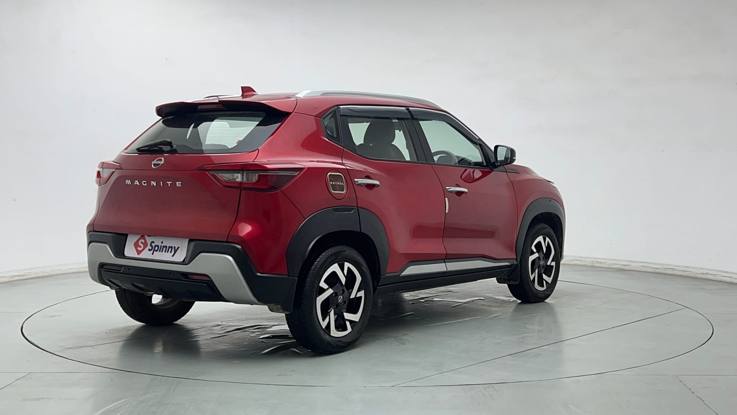 Used 2024 Nissan Magnite XV Petrol Manual exterior RIGHT REAR CORNER VIEW