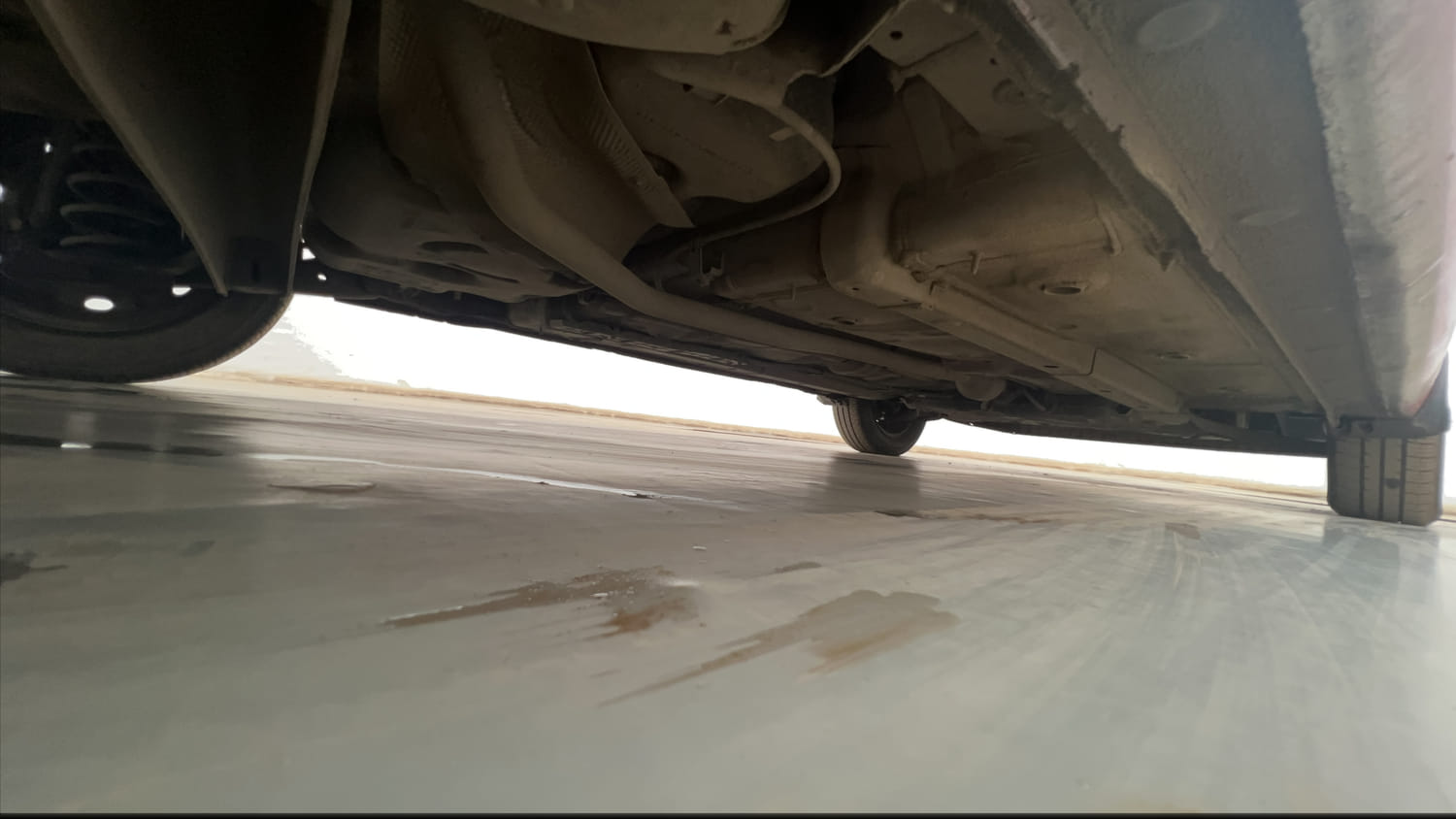 Used 2021 Hyundai Santro Sportz Petrol Manual extra REAR RIGHT UNDERBODY VIEW