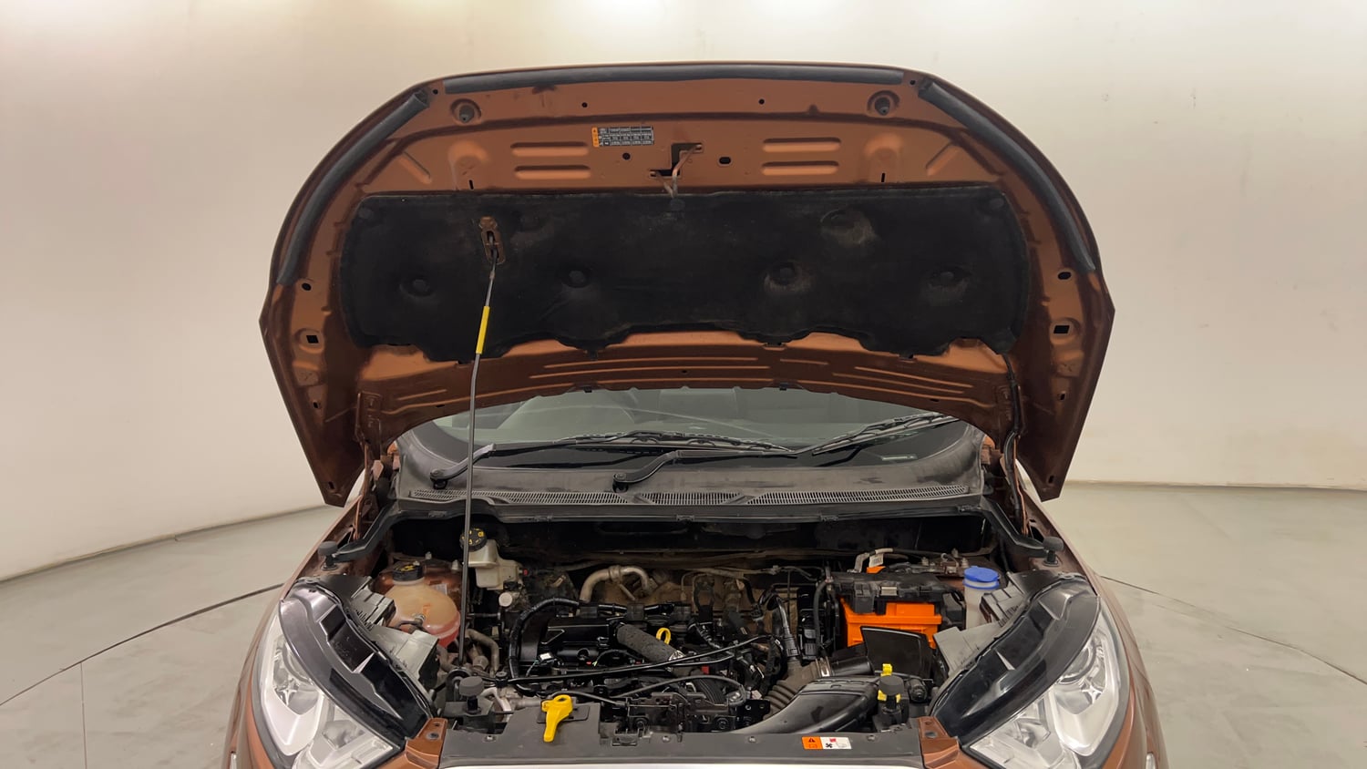 Used 2018 Ford EcoSport Titanium 1.5L Ti-VCT Petrol Manual engine ENGINE & BONNET OPEN FRONT VIEW