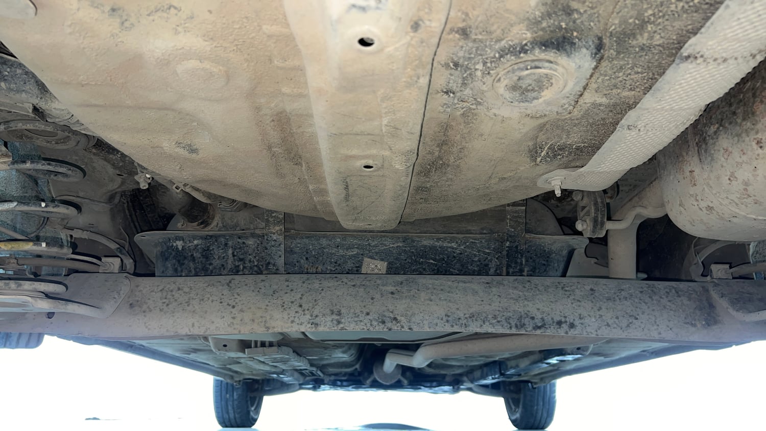 Used 2024 Hyundai Grand i10 Nios Era 1.2 Kappa Petrol Manual extra REAR UNDERBODY VIEW (TAKEN FROM REAR)