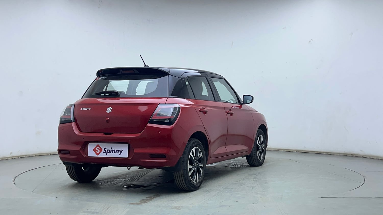 Used 2024 Maruti Suzuki Swift ZXi Plus Dual Tone AMT Petrol Automatic exterior RIGHT REAR CORNER VIEW