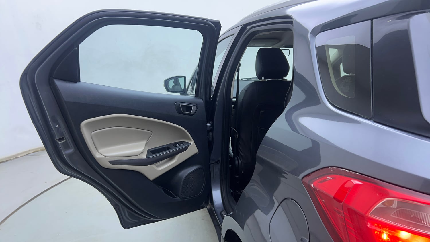 Used 2020 Ford EcoSport Titanium 1.5L TDCi Diesel Manual interior LEFT REAR DOOR OPEN VIEW