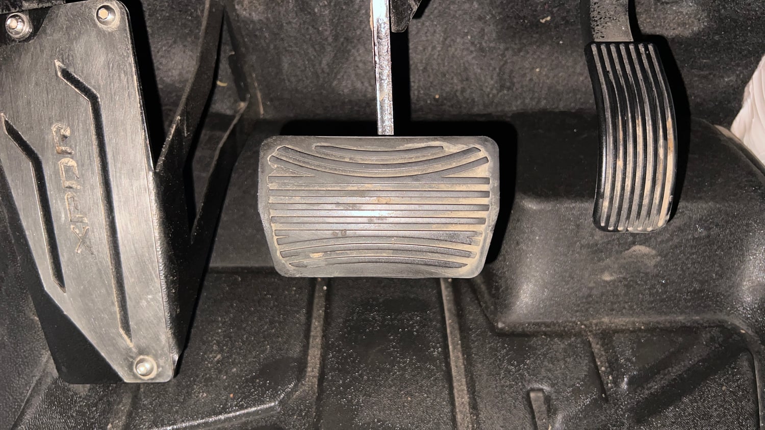 Used 2023 Mahindra Thar LX Hard Top Petrol AT RWD Petrol Automatic interior PEDALS VIEW