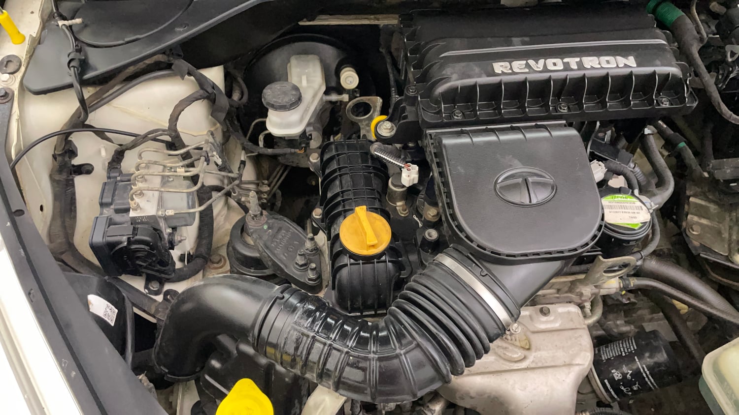 Used 2017 Tata Tiago Revotron XZA Petrol Automatic engine ENGINE RIGHT SIDE VIEW