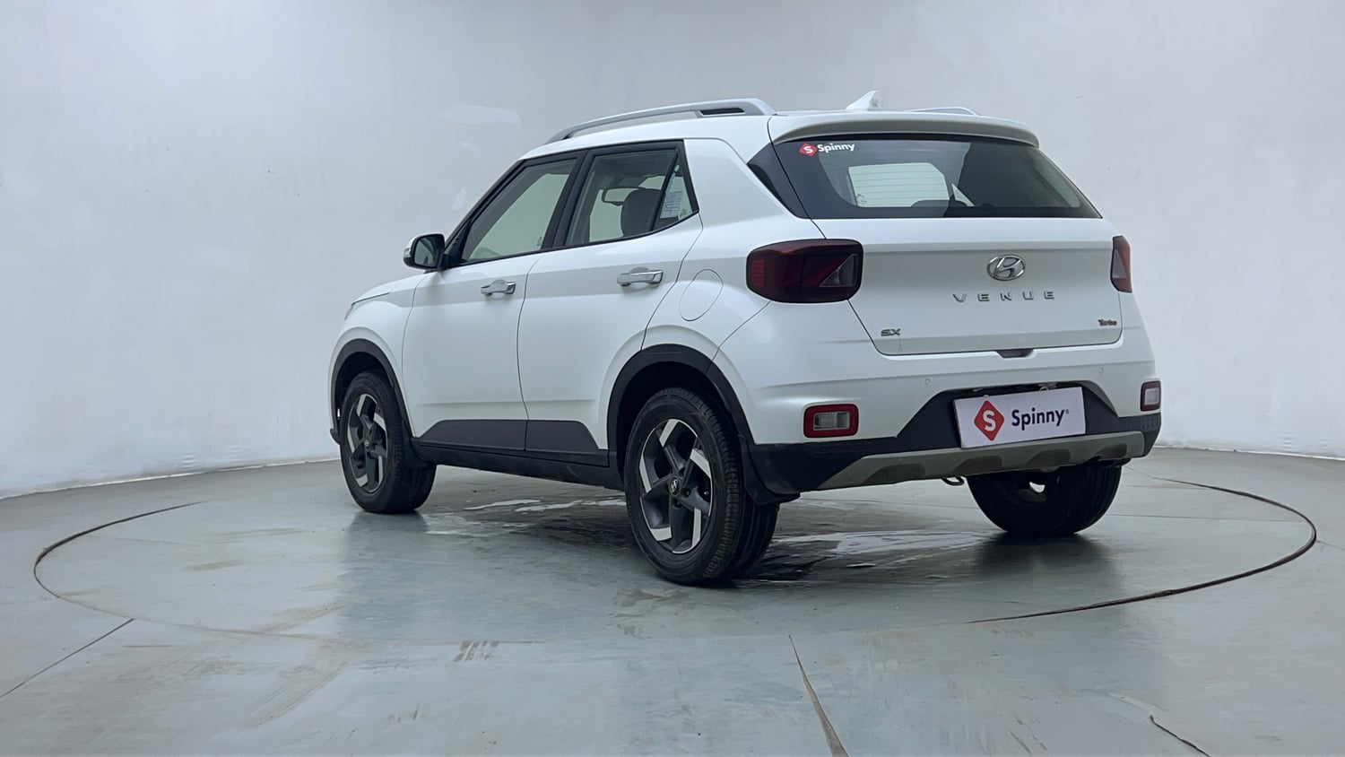 Used 2019 Hyundai Venue SX Plus 1.0 Turbo DCT Petrol Automatic exterior LEFT REAR CORNER VIEW