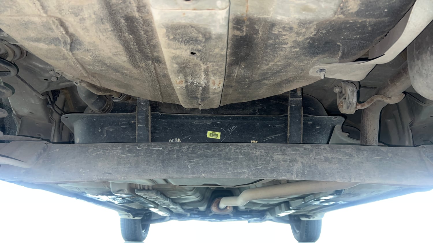 Used 2019 Hyundai Grand i10 Sportz 1.2 Kappa VTVT Petrol Manual extra REAR UNDERBODY VIEW (TAKEN FROM REAR)