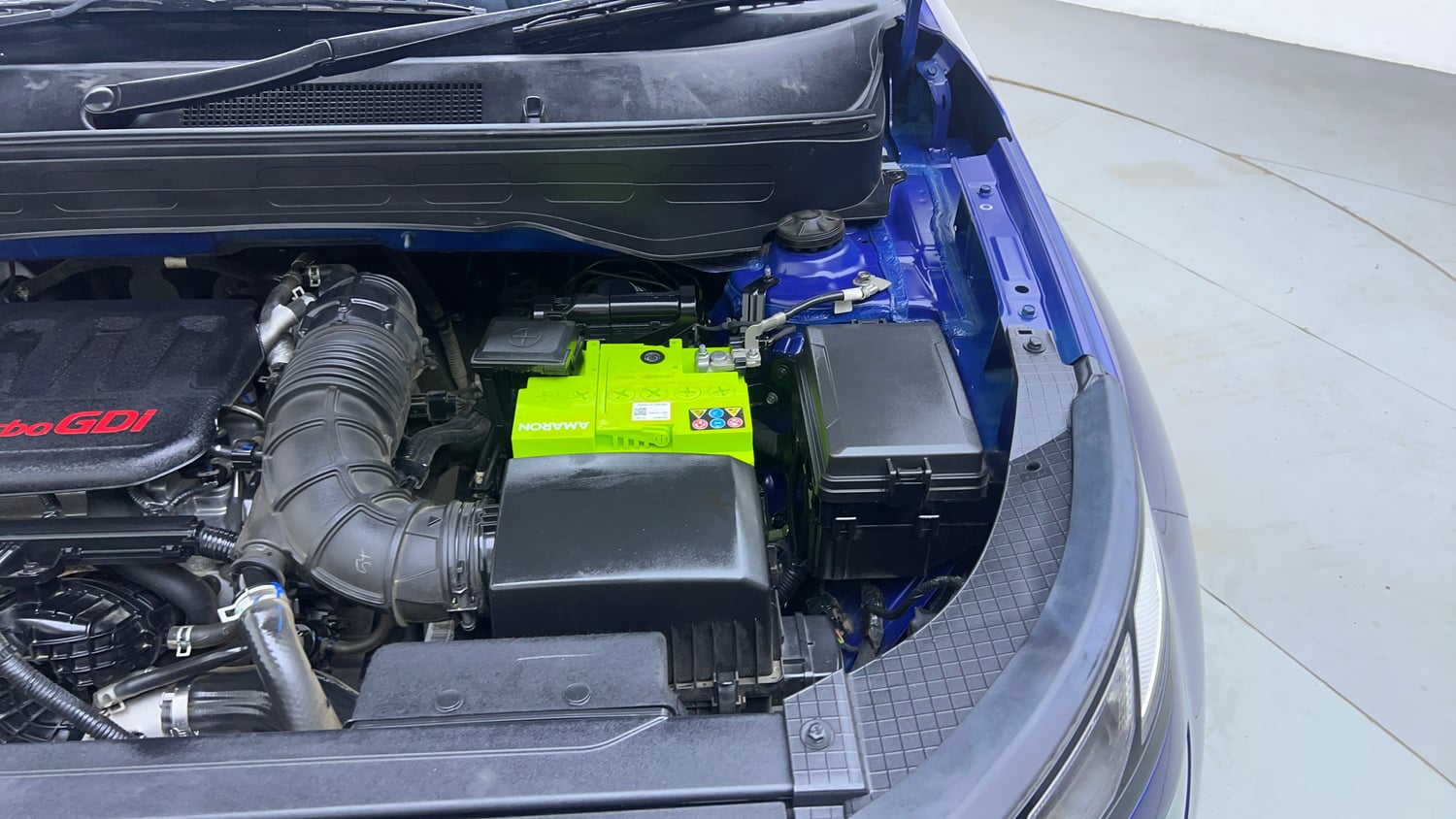Used 2022 Hyundai Venue N-Line N6 DCT Dual Tone Petrol Automatic engine ENGINE LEFT SIDE VIEW
