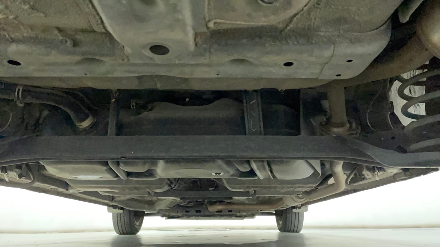 Used 2022 Honda City 4th Generation V Petrol Petrol Manual extra REAR UNDERBODY VIEW (TAKEN FROM REAR)