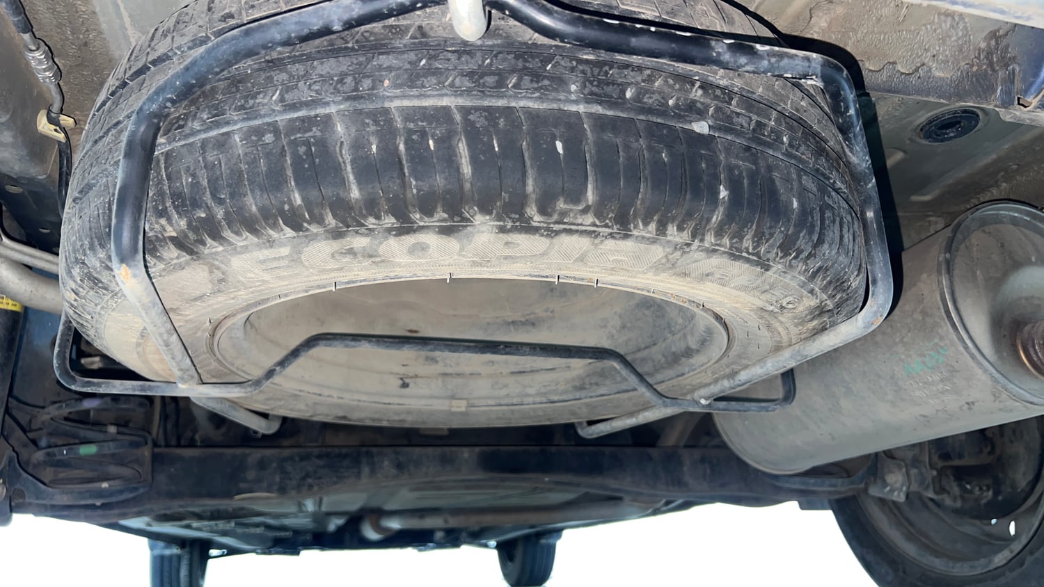 Used 2021 Maruti Suzuki Ertiga VXi CNG Cng Manual tyres SPARE TYRE VIEW