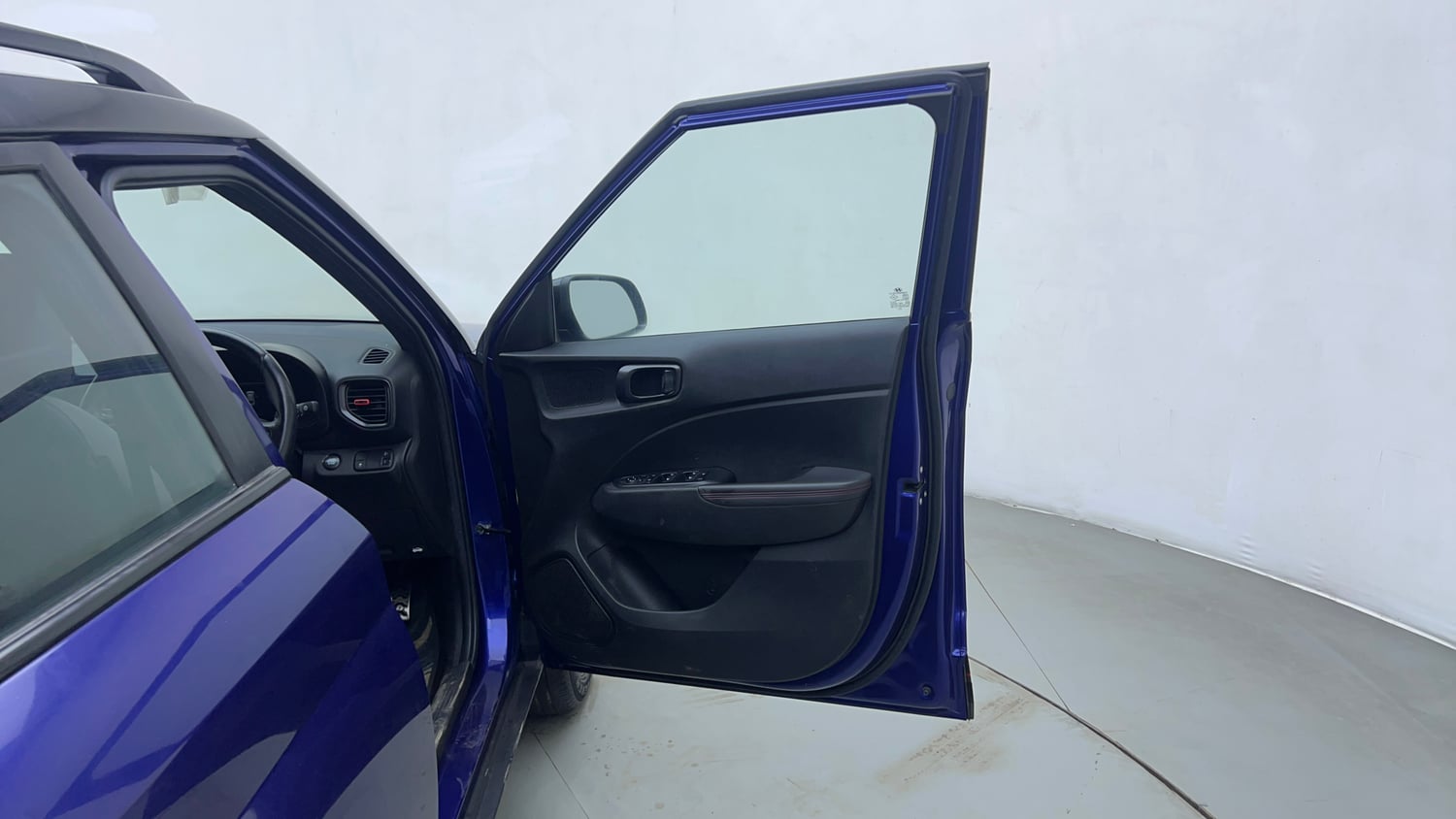 Used 2022 Hyundai Venue N-Line N6 DCT Dual Tone Petrol Automatic interior RIGHT FRONT DOOR OPEN VIEW