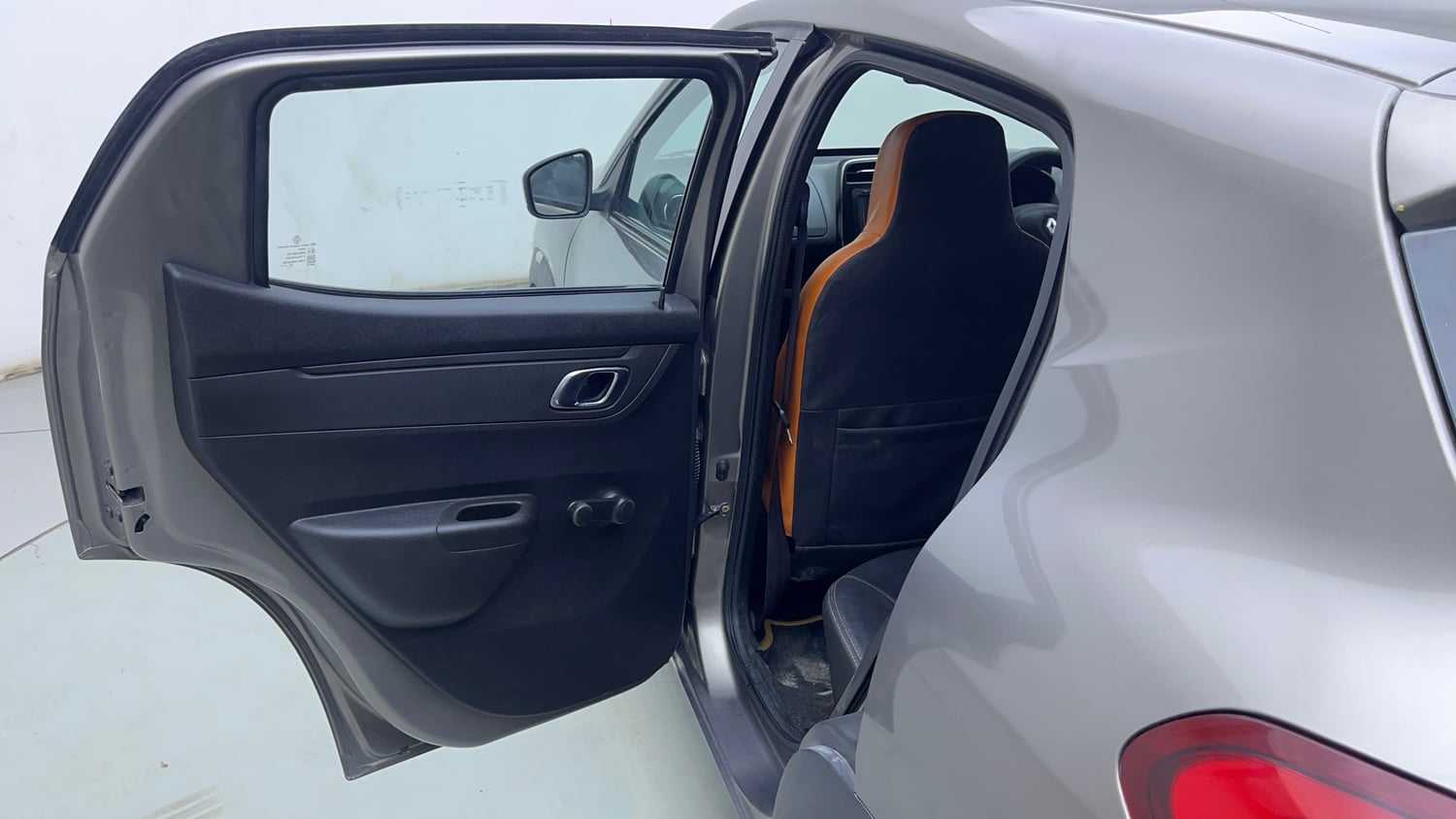 Used 2018 Renault Kwid 1.0 RXT AMT Petrol Automatic interior LEFT REAR DOOR OPEN VIEW