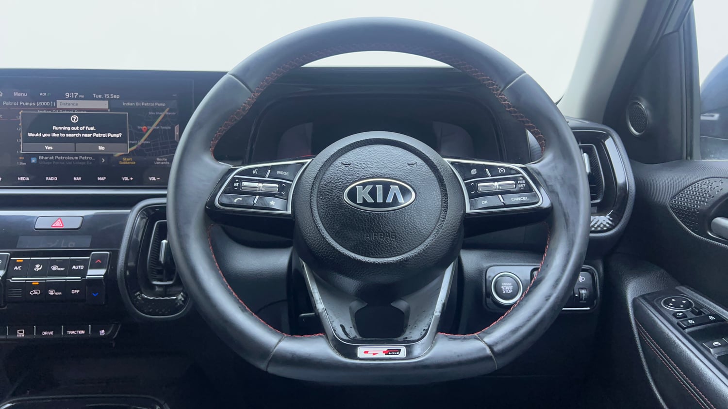Used 2020 Kia Sonet GTX Plus 1.5 AT Diesel Automatic interior STEERING VIEW