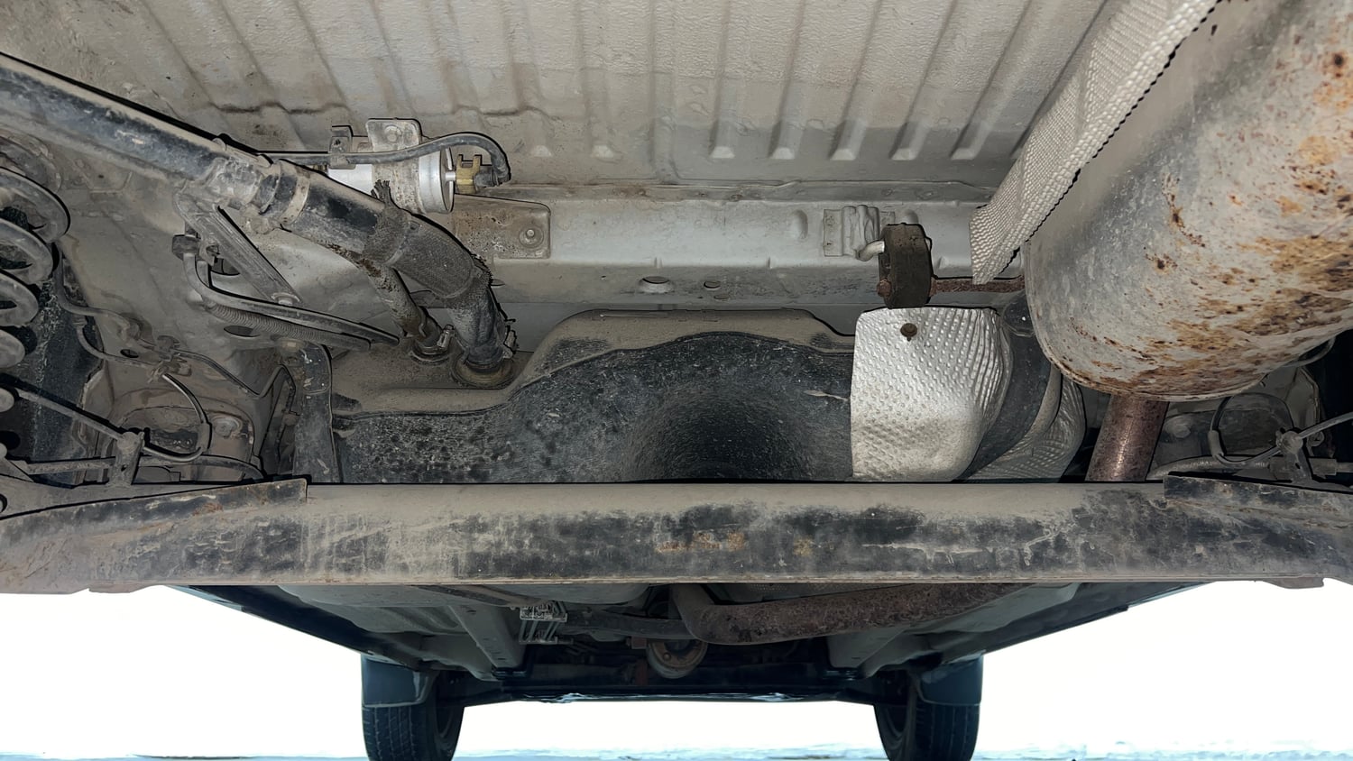 Used 2015 Ford EcoSport Trend 1.5 Ti-VCT Petrol Manual extra REAR UNDERBODY VIEW (TAKEN FROM REAR)