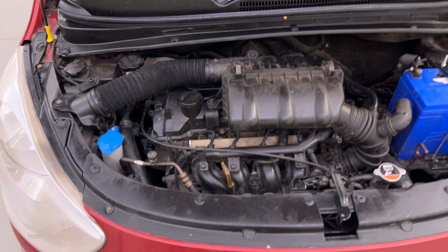 Used 2013 Hyundai i10 Sportz 1.2 AT Kappa2 Petrol Automatic engine ENGINE RIGHT SIDE VIEW