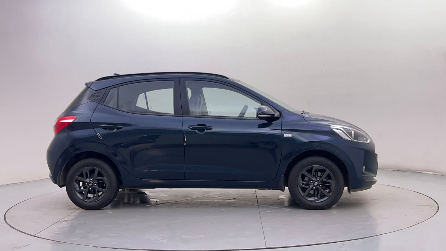 Used 2021 Hyundai Grand i10 Nios Sportz AMT 1.2 Kappa VTVT Petrol Automatic exterior RIGHT SIDE VIEW
