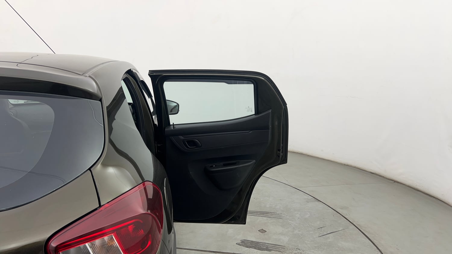 Used 2024 Renault Kwid RXT 1.0L Petrol Manual interior RIGHT REAR DOOR OPEN VIEW