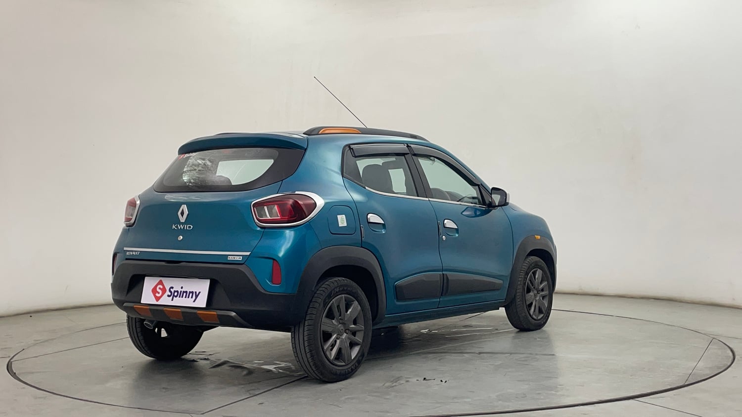 Used 2021 Renault Kwid CLIMBER 1.0 AMT Opt Petrol Automatic exterior RIGHT REAR CORNER VIEW
