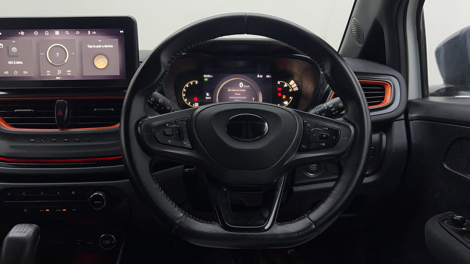 Used 2025 Tata Altroz Racer R2 Petrol Manual interior STEERING VIEW