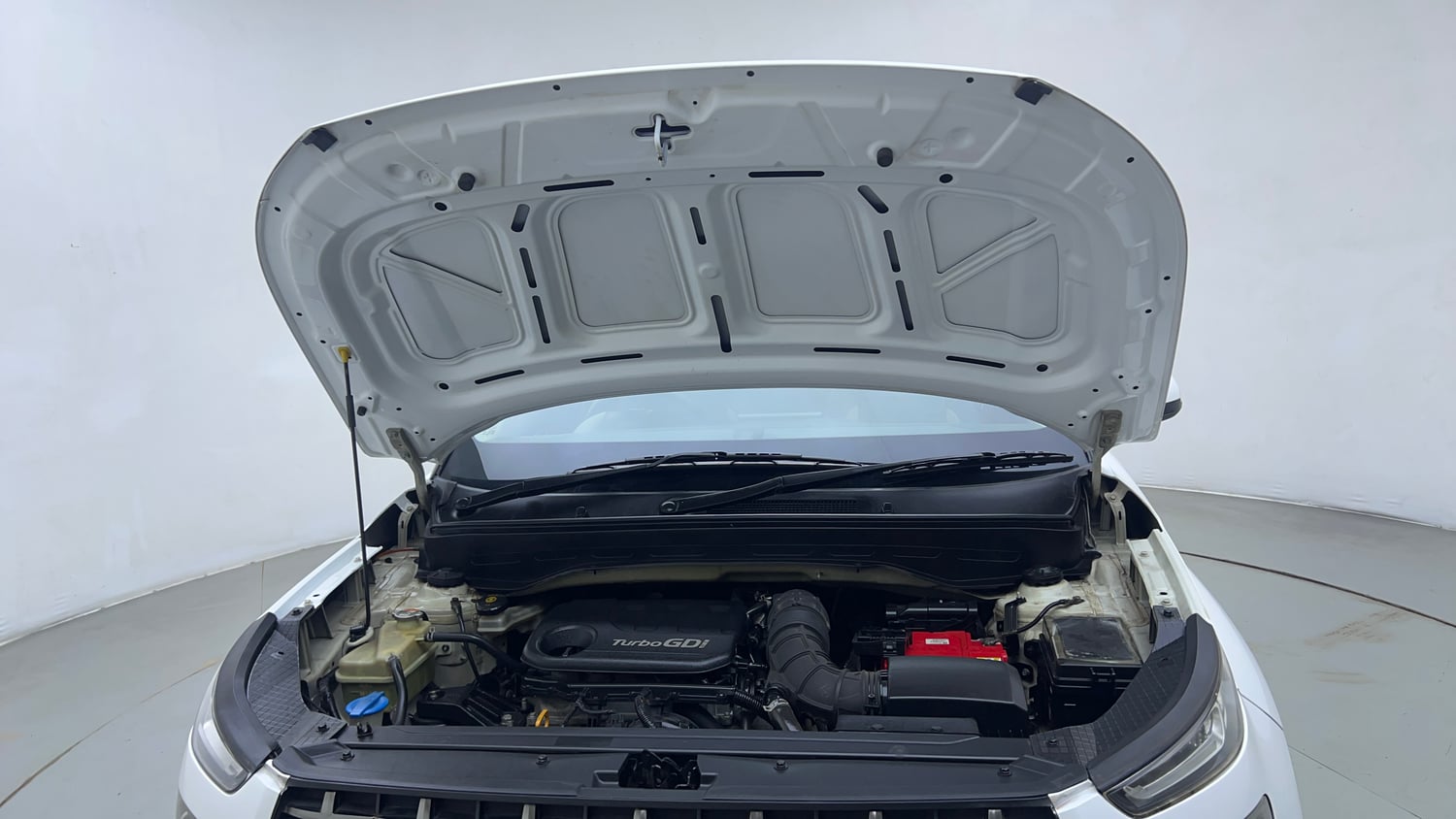 Used 2019 Hyundai Venue SX Plus 1.0 Turbo DCT Petrol Automatic engine ENGINE & BONNET OPEN FRONT VIEW