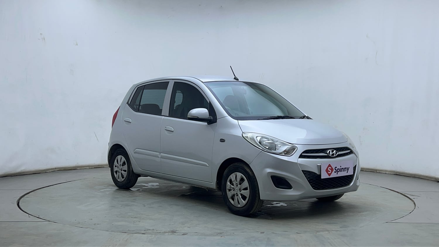 Used 2012 Hyundai i10 Sportz 1.2 Kappa2 Petrol Manual exterior RIGHT FRONT CORNER VIEW