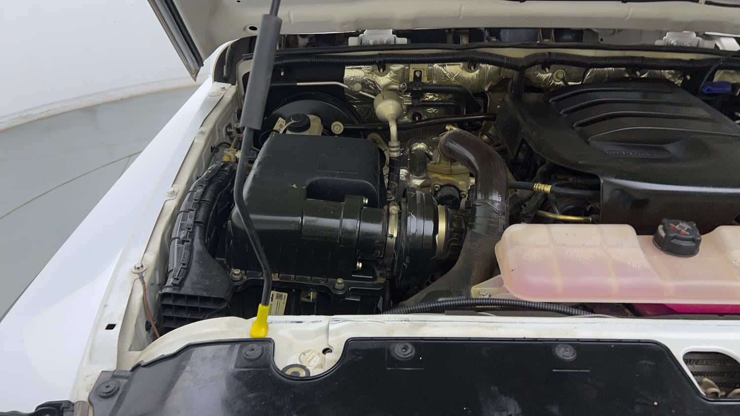 Used 2023 Mahindra Thar LX Hard Top Petrol AT RWD Petrol Automatic engine ENGINE RIGHT SIDE VIEW
