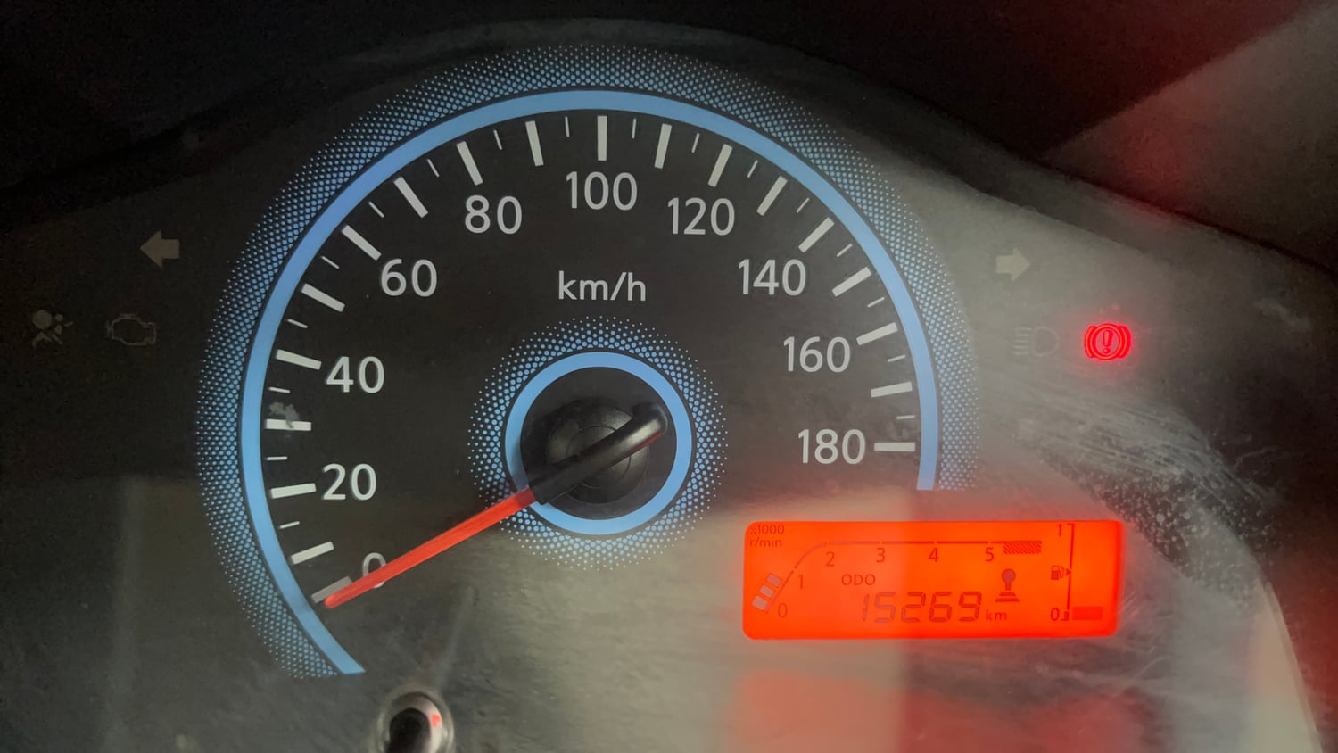 Used 2018 Datsun Redi-GO T(O) 1.0 Petrol Manual interior CLUSTERMETER VIEW