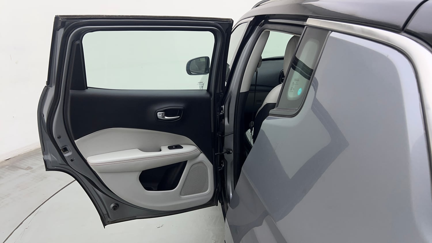 Used 2019 Jeep Compass Limited Plus Petrol AT Petrol Automatic interior LEFT REAR DOOR OPEN VIEW