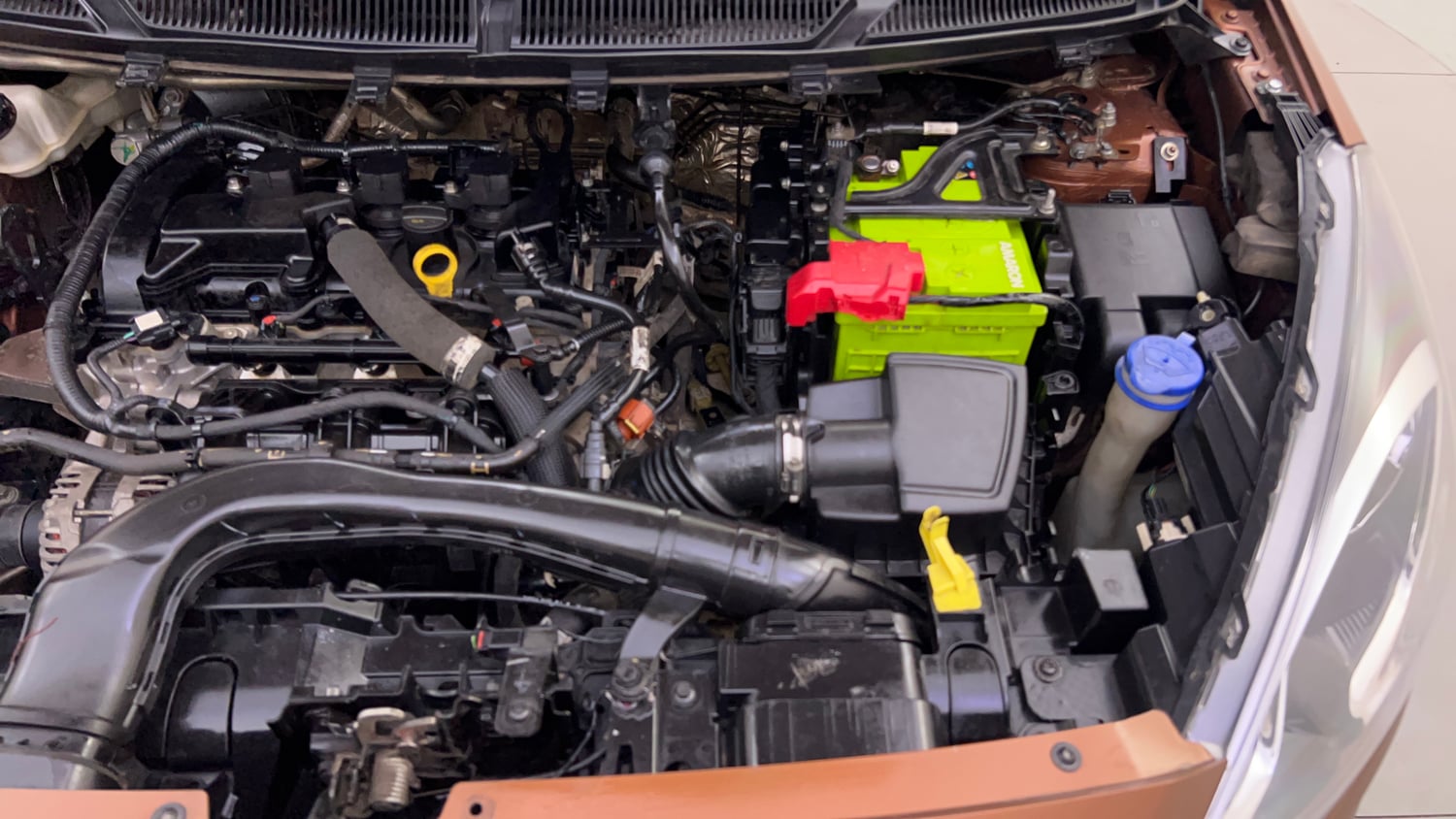 Used 2018 Ford Freestyle Trend 1.2 Ti-VCT Petrol Manual engine ENGINE LEFT SIDE VIEW