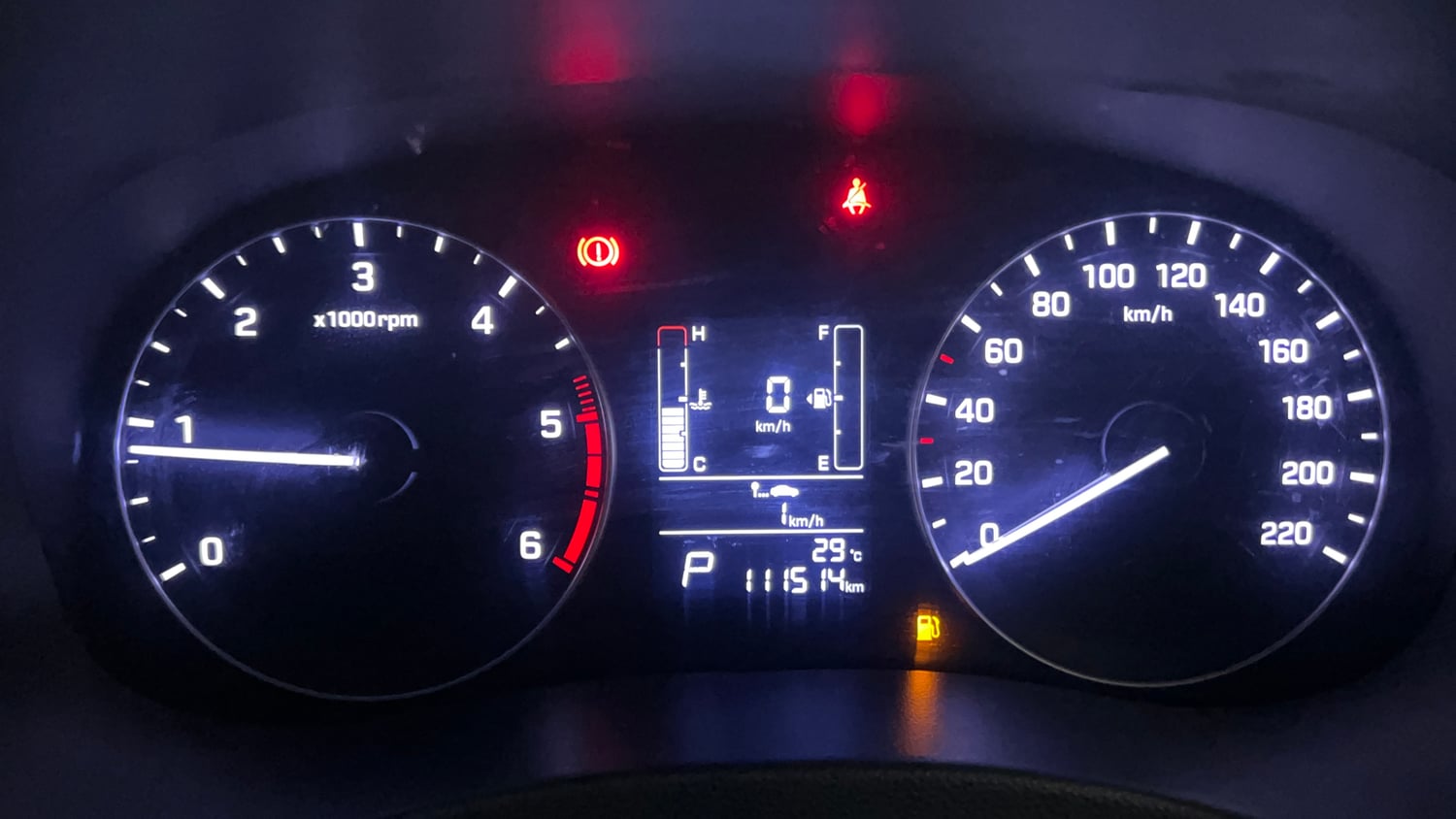 Used 2018 Hyundai Creta SX Plus 1.6 AT CRDI Diesel Automatic interior CLUSTERMETER VIEW