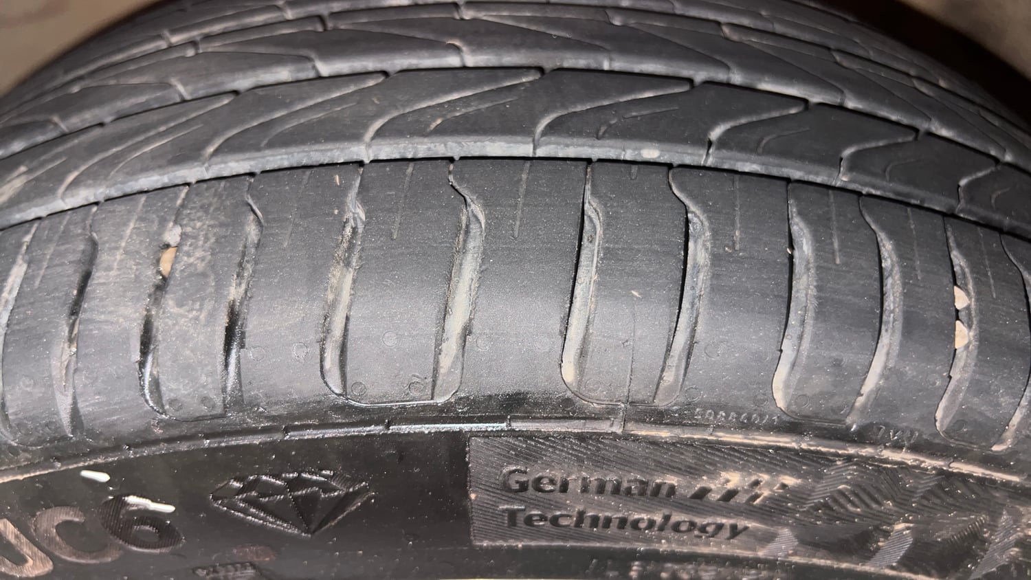 Used 2021 Honda City VX CVT Petrol Petrol Automatic tyres LEFT FRONT TYRE TREAD VIEW