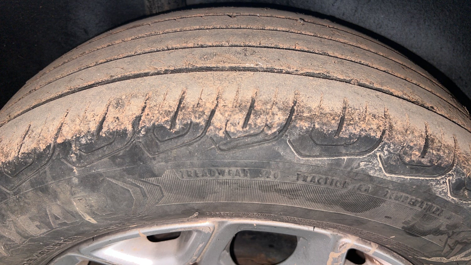 Used 2017 Ford EcoSport Titanium 1.5L TDCi Diesel Manual tyres RIGHT REAR TYRE TREAD VIEW