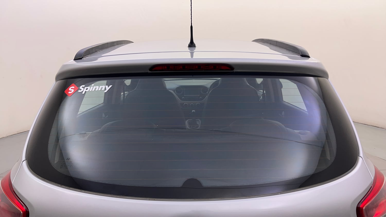 Used 2018 Hyundai Grand i10 Sportz AT 1.2 Kappa VTVT Petrol Automatic exterior BACK WINDSHIELD VIEW