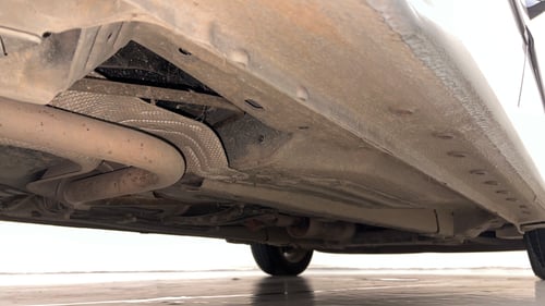 Used 2015 Ford Figo Aspire Titanium 1.2 Ti-VCT Petrol Manual extra REAR RIGHT UNDERBODY VIEW