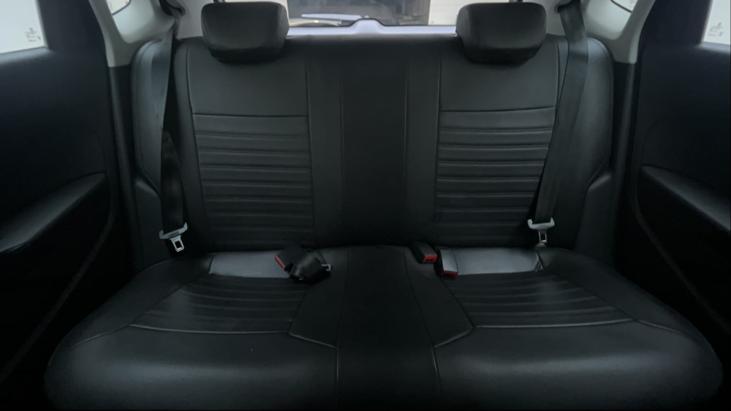 Used 2021 Volkswagen Polo Highline Plus 1.0L TSI Petrol Manual interior REAR SEAT CONDITION VIEW