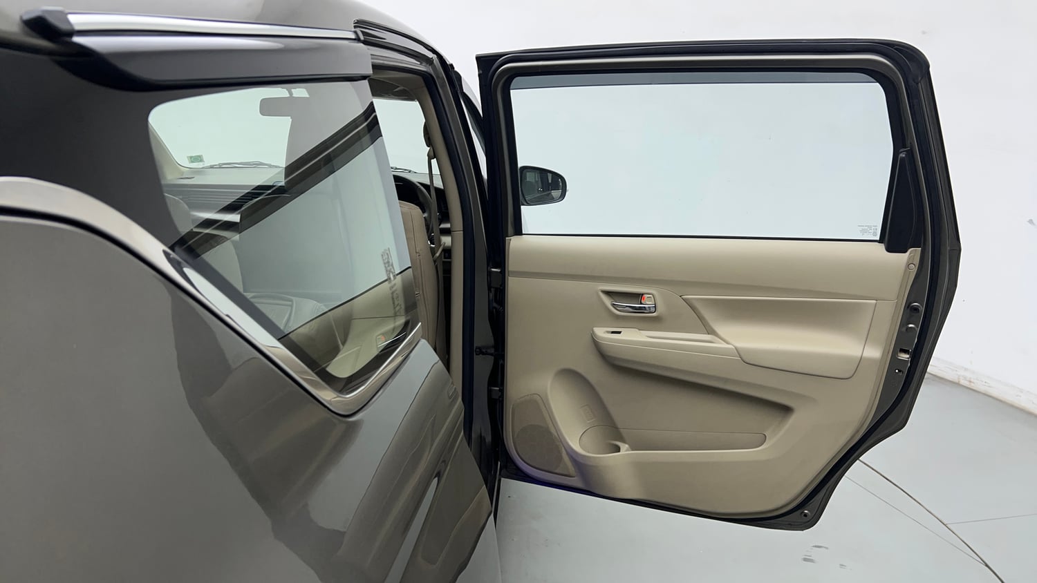 Used 2021 Maruti Suzuki New Ertiga ZXi Plus Petrol Manual interior RIGHT REAR DOOR OPEN VIEW