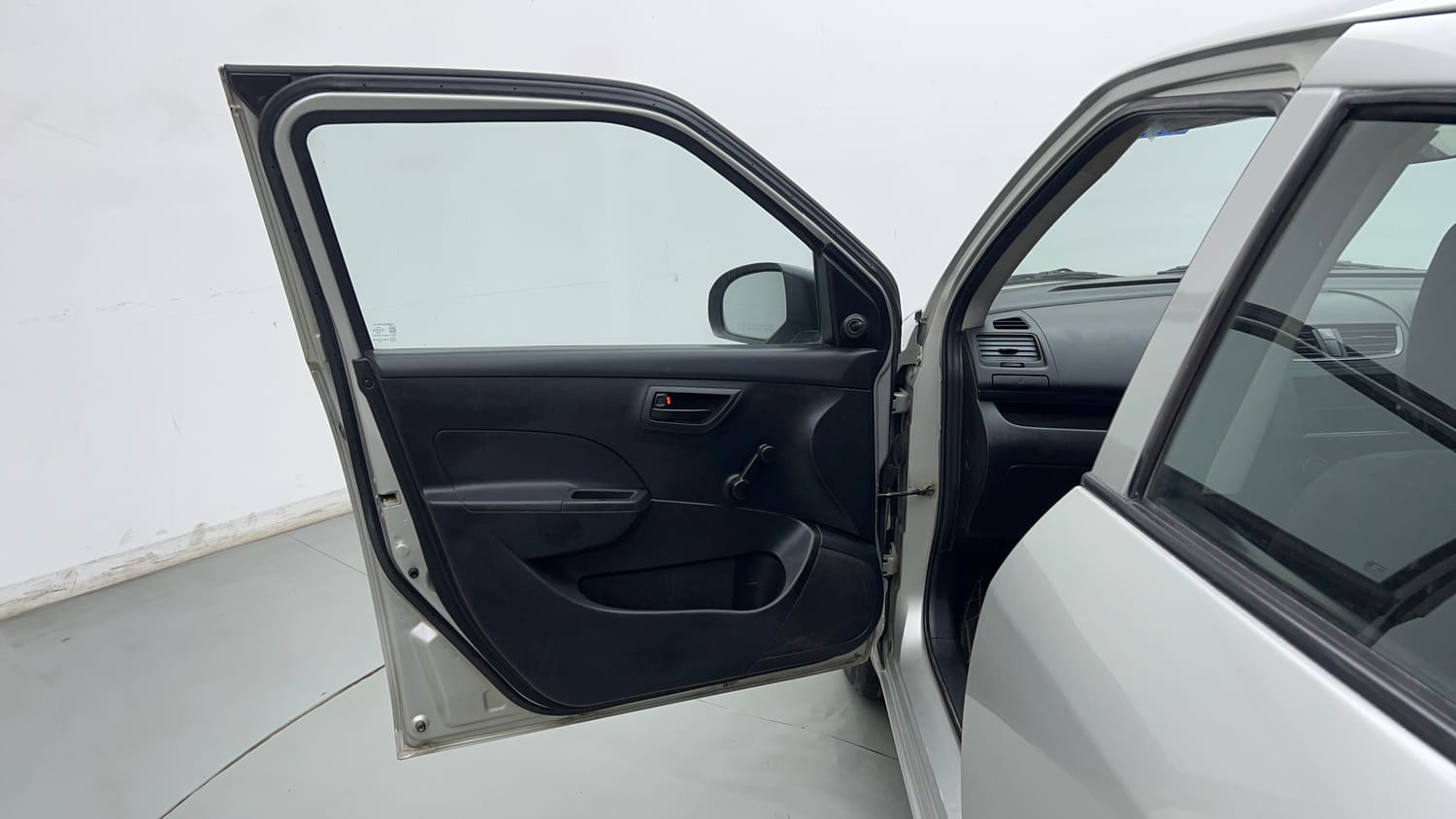Used 2013 Maruti Suzuki Swift LXi Petrol Manual interior LEFT FRONT DOOR OPEN VIEW