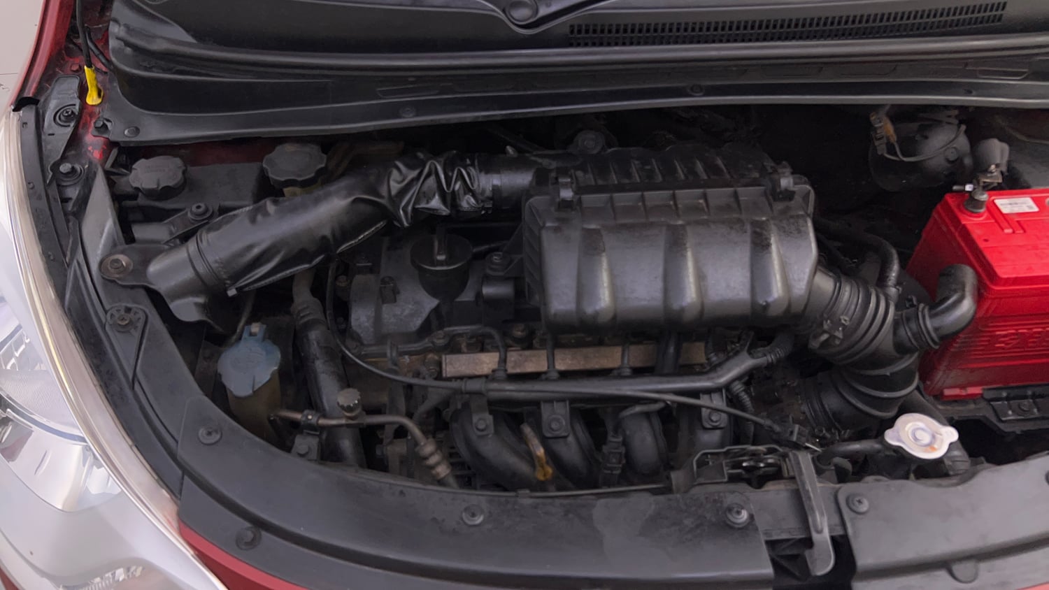 Used 2013 Hyundai i10 Magna 1.2 Kappa2 Petrol Manual engine ENGINE RIGHT SIDE VIEW