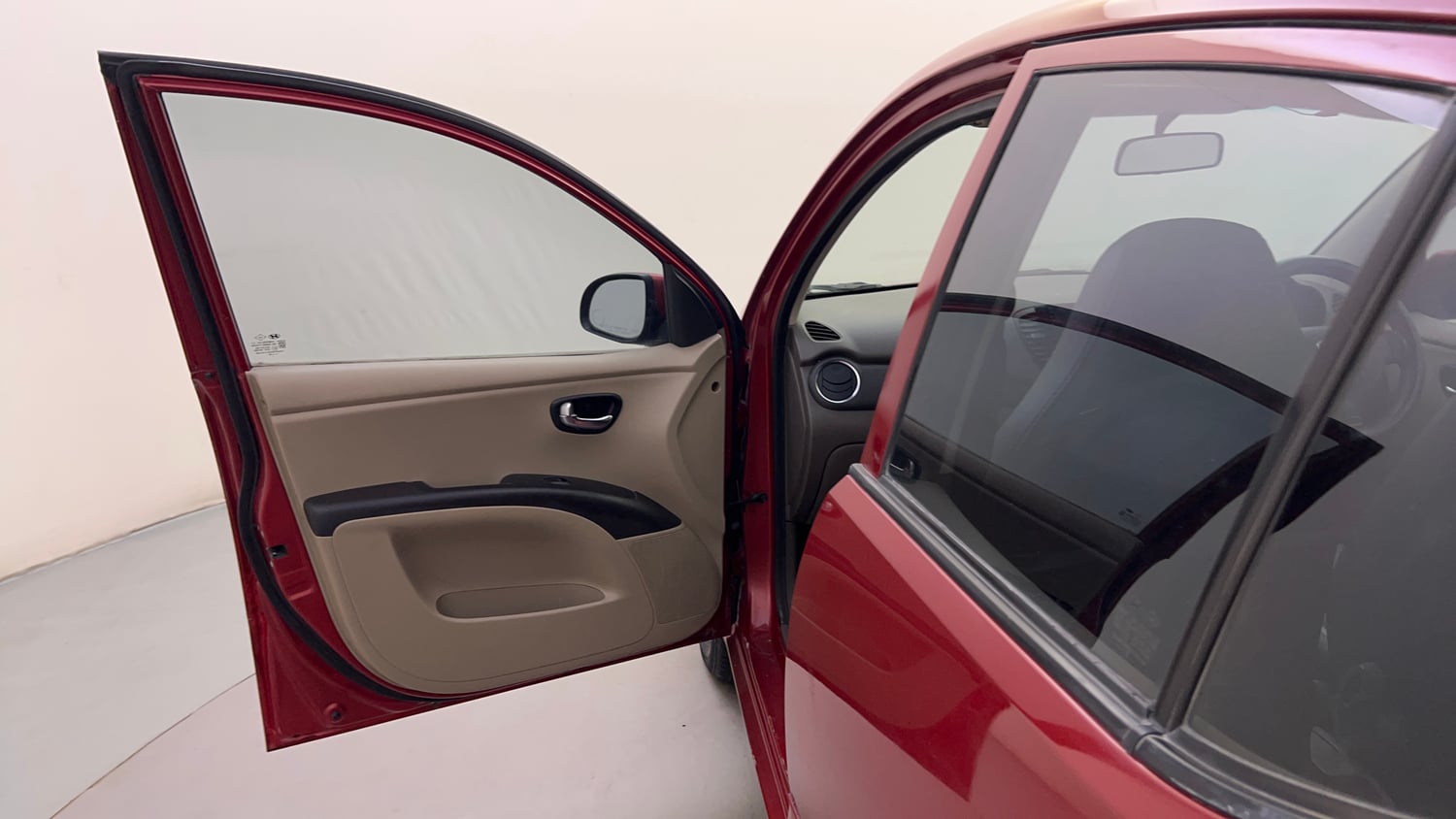 Used 2013 Hyundai i10 Sportz 1.2 AT Kappa2 Petrol Automatic interior LEFT FRONT DOOR OPEN VIEW