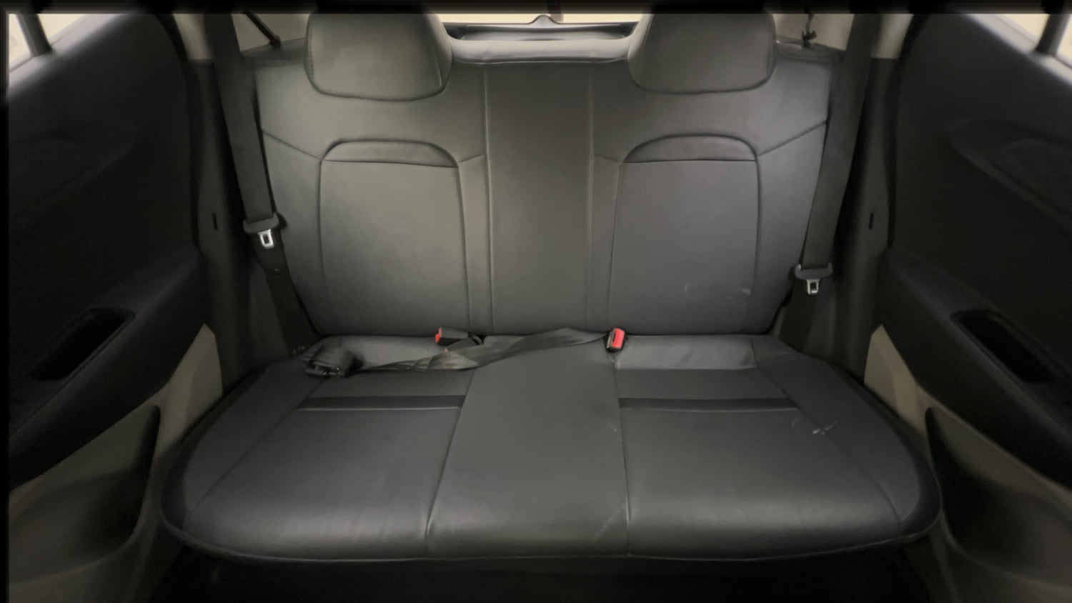 Used 2021 Hyundai Grand i10 Nios Sportz AMT 1.2 Kappa VTVT Petrol Automatic interior REAR SEAT CONDITION VIEW