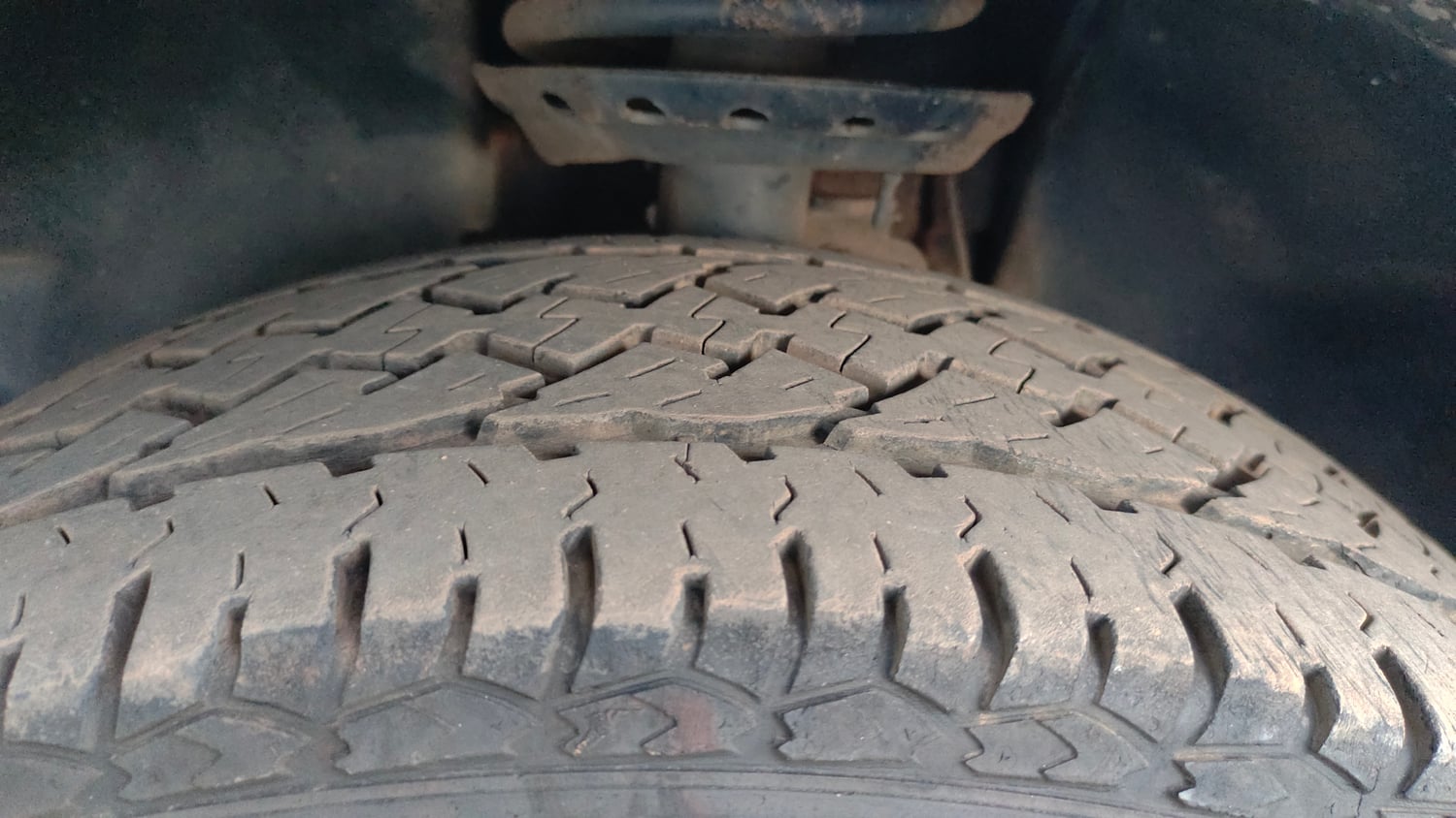 Used 2019 Tata Harrier XZ Diesel Manual tyres LEFT FRONT TYRE TREAD VIEW