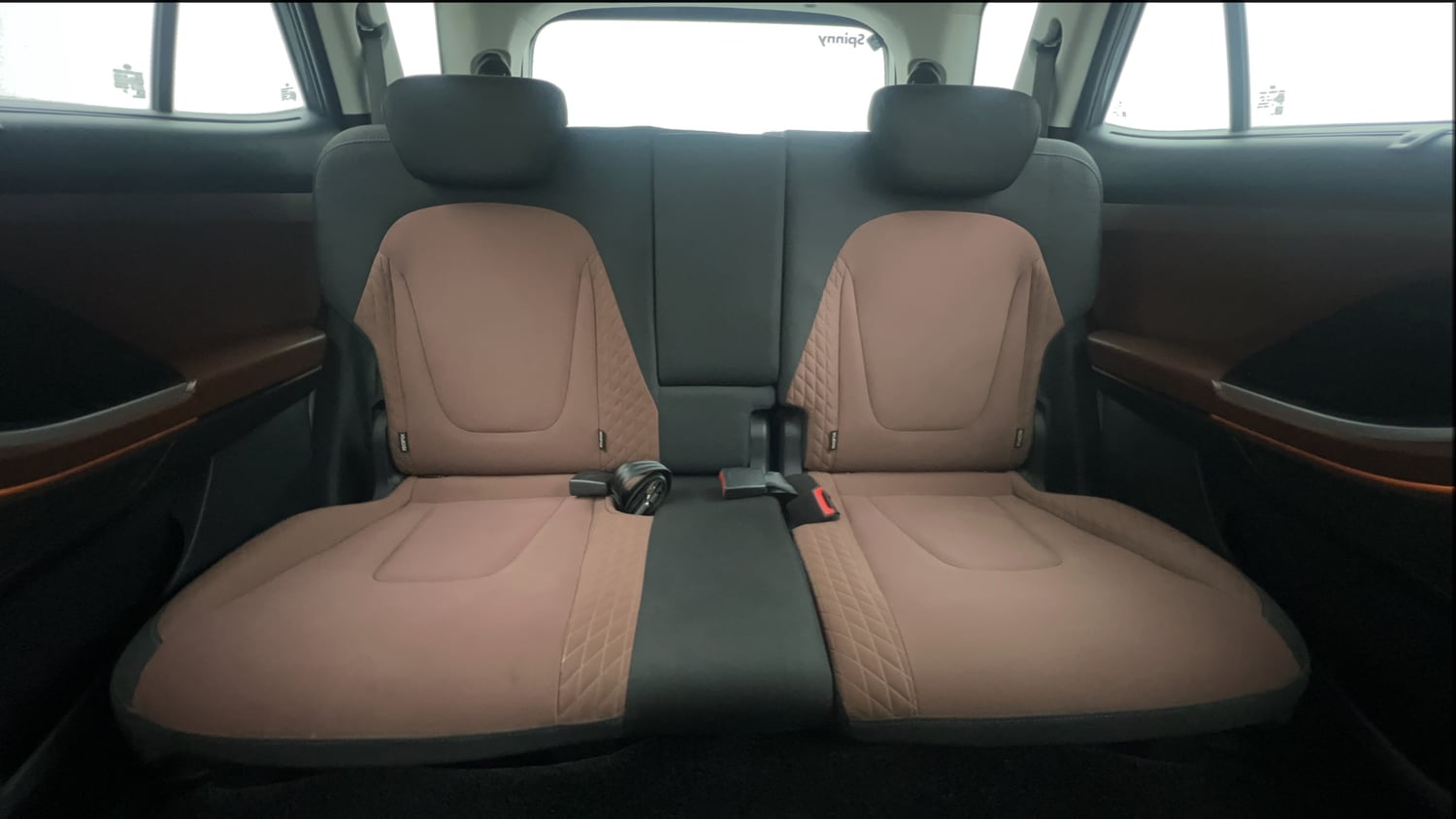 Used 2022 Hyundai Alcazar Prestige 7 STR 2.0 Petrol Petrol Manual interior REAR SEAT CONDITION VIEW